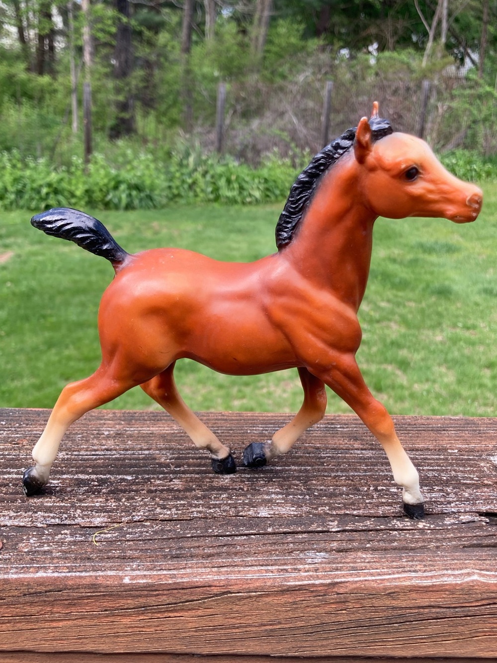 Vintage Breyer Horse Running Bay Spice Foal USA